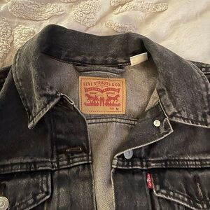 Levi's Charcoal Denim Jacket